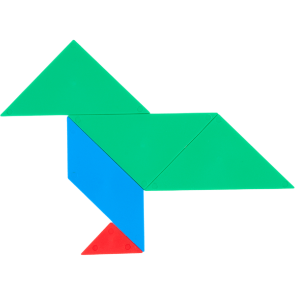 Tangram cinc peces
