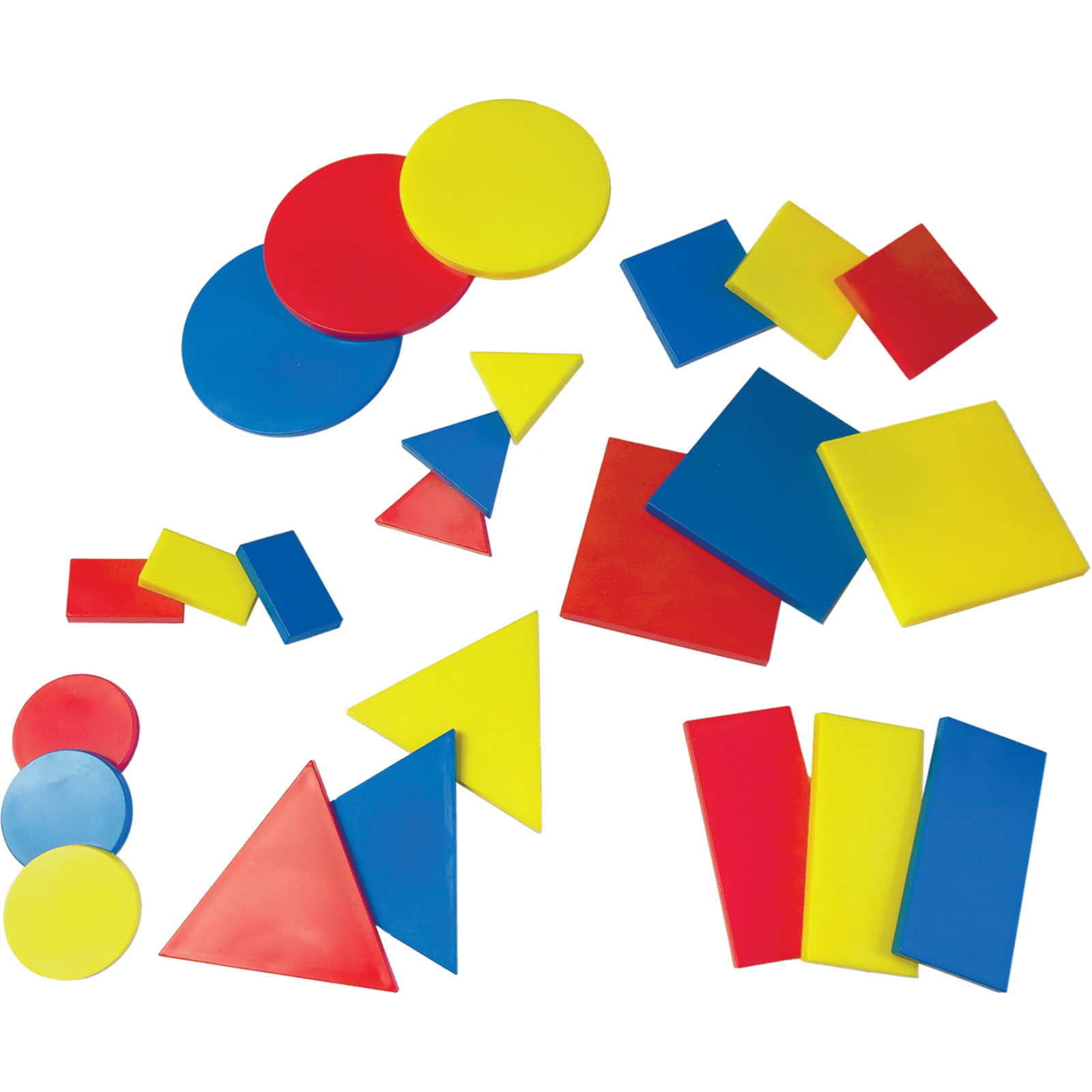 Bloques Lógicos Geométricos (24 Piezas)