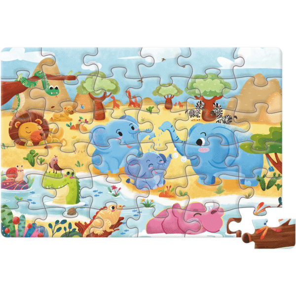 Puzzle Progresivo Infantil 36 Piezas - Animal World
