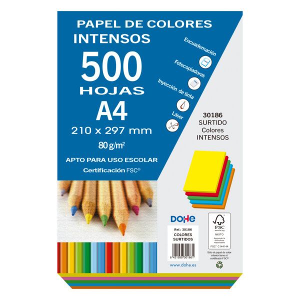 A4 - 210 x 297 - Surtidos - Intenso