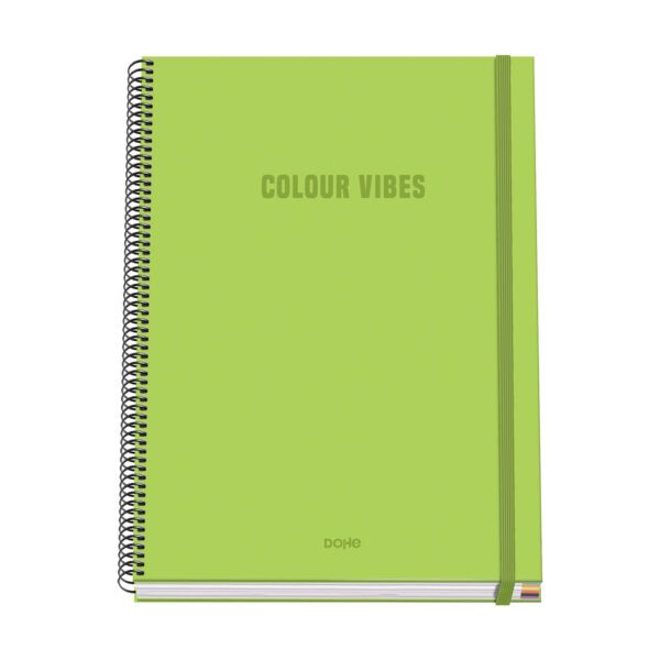 Cuaderno espiral Tapa dura 100 hojas - LIMA - A4