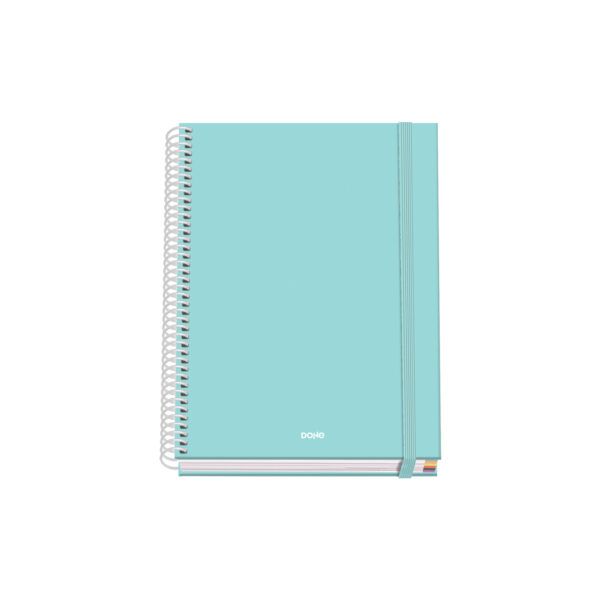 Cuaderno espiral Tapa dura 100 hojas - VERDE - A5