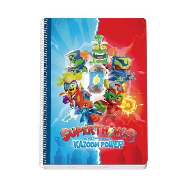 Cuaderno espiral Tapa rígida 80 hojas - Fº