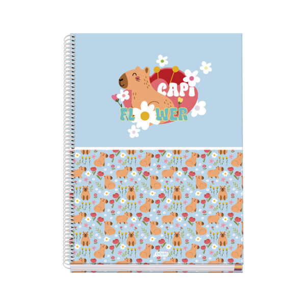 Cuaderno espiral Tapa dura 100 hojas - A4