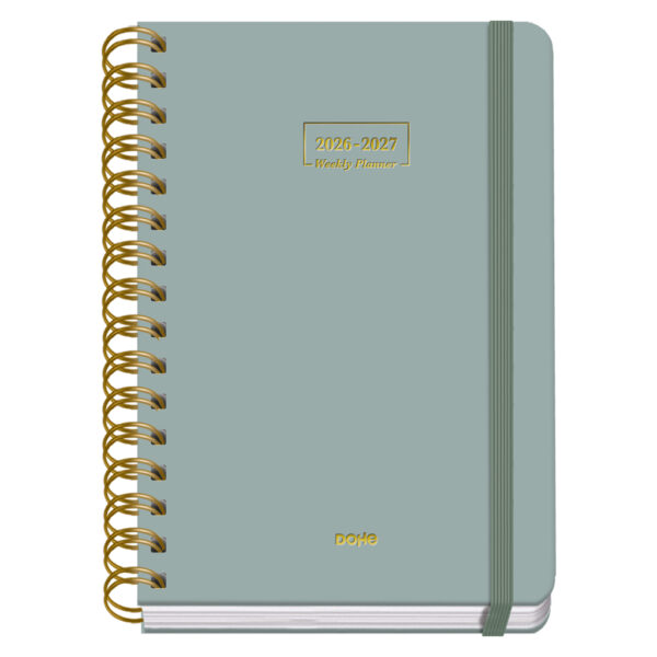 Agenda Escolar Wire'o Semana Vista - VERDE - A5