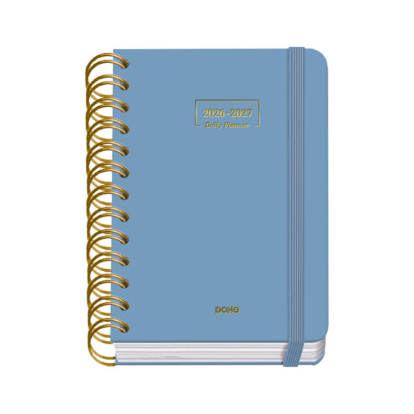 Agenda Escolar Wire'o Día Página - AZUL - A6