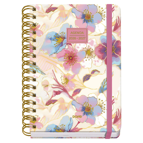Agenda Escolar Wire'o Día Página - MAGNOLIA - A5