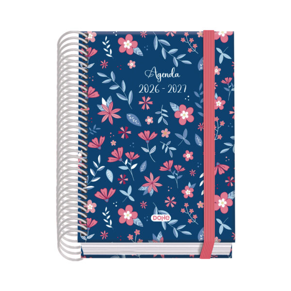 Agenda Escolar Espiral Dia Pàgina - LOVELY - A6