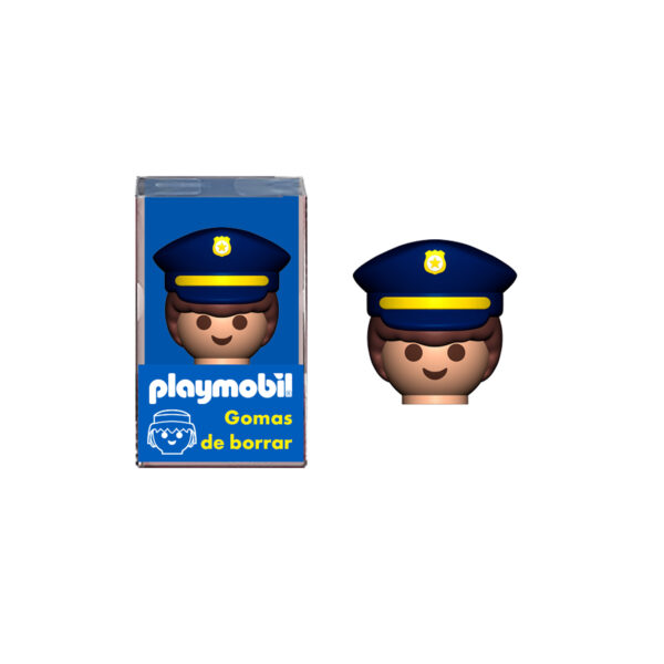 Goma d'esborrar Playmobil Policía