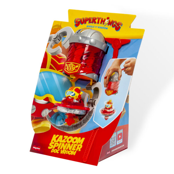 Superthings - Kazoom Spinner - Surtido de 6 Kazoom Spinner